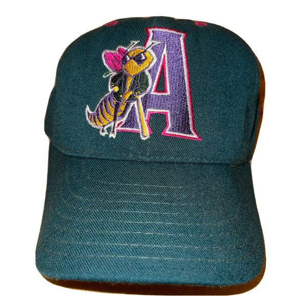 Vintage Augusta Greenjackets Pittsburgh Pirates MiLB Fitted Pro-Line Hat Size 7 - Picture 1 of 10